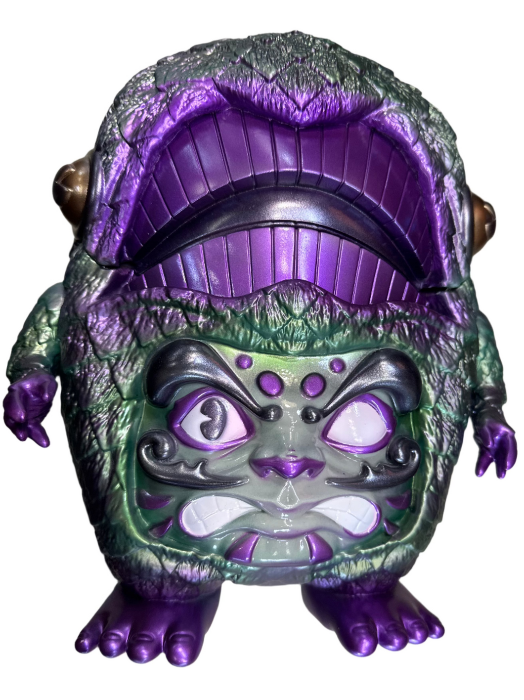 Vega Relics Kujiruma Sofubi Figure (Silver/Purple)