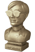 Load image into Gallery viewer, DCON23 CERAMICK ANDY WARHOL Bust 60s ASH GOLD
