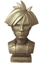 Load image into Gallery viewer, DCON23 CERAMICK ANDY WARHOL Bust 80s ASH GOLD
