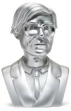 Load image into Gallery viewer, Kidrobot Andy Warhol Bust (Silver)
