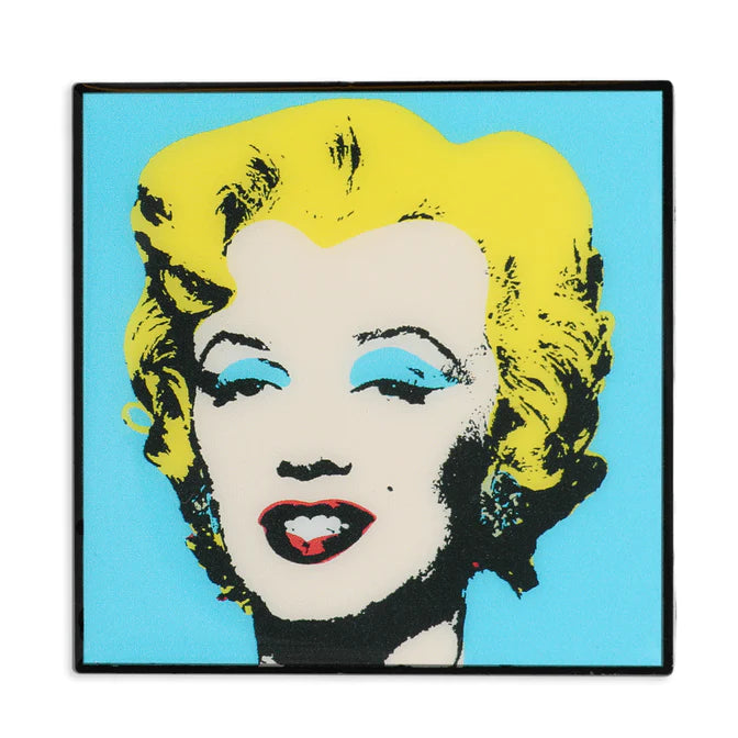 Andy Warhol Deluxe Enamel Pin - Marilyn Monroe