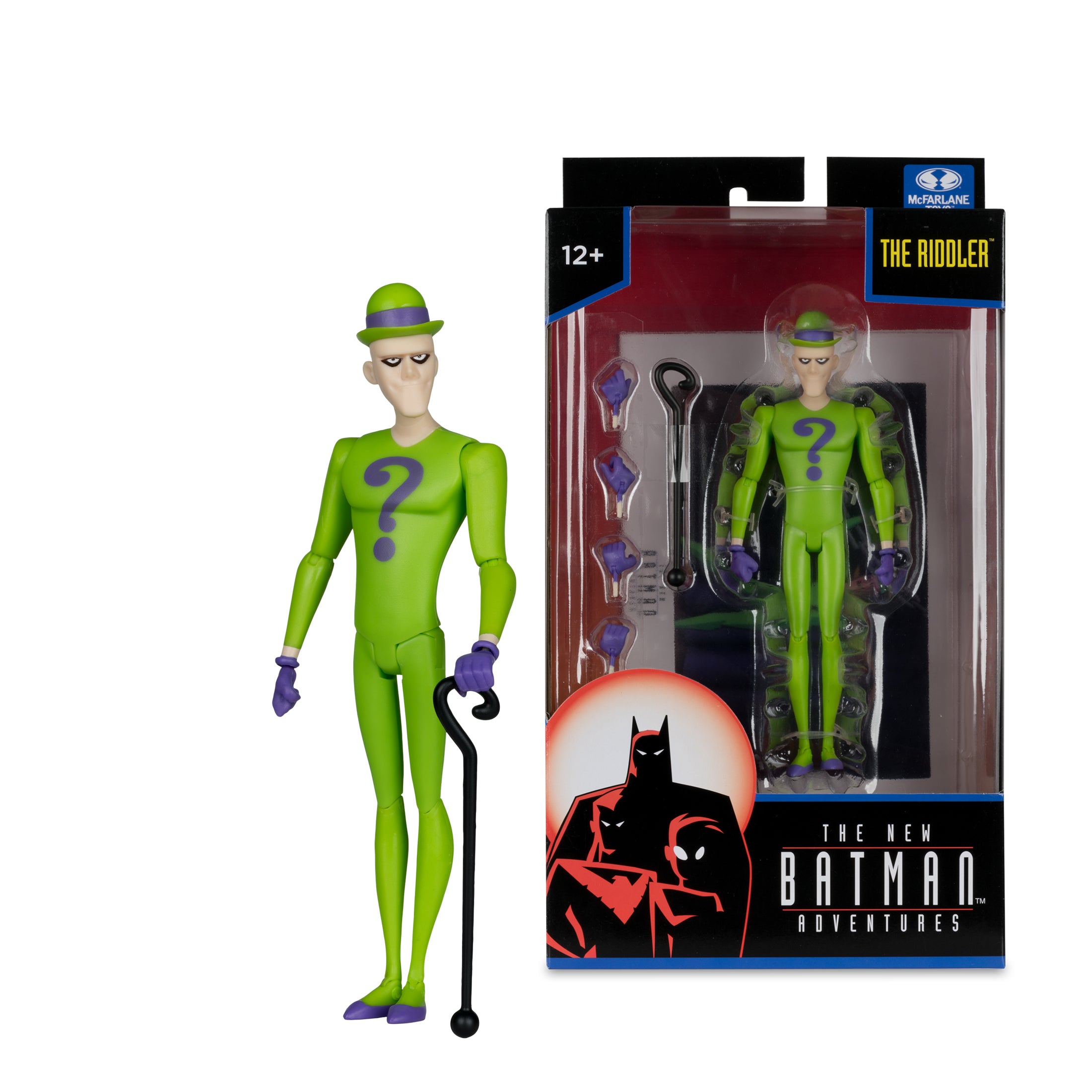Purple Riddeler The New Batman Adventures Action Figure (Wave 4) - The Riddler – 3DRetro