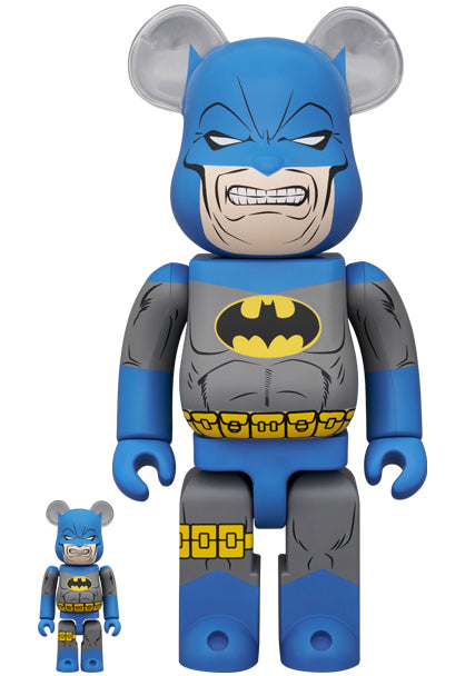 BE@RBRICK BATMAN (TDKR BLUE Ver.) 100% & 400%