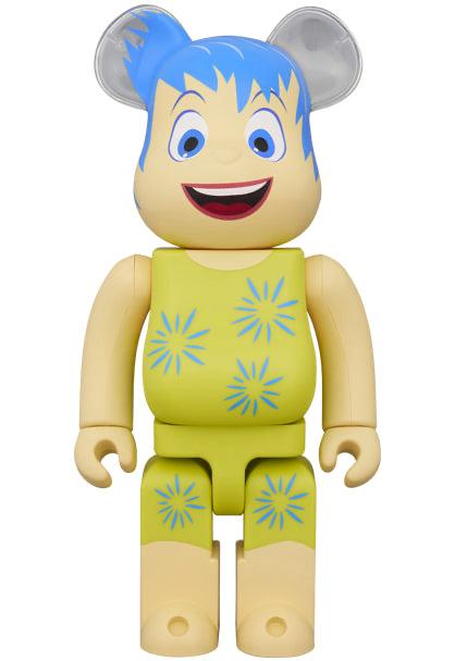 BE@RBRICK JOY 400% (Disney's Inside Out)