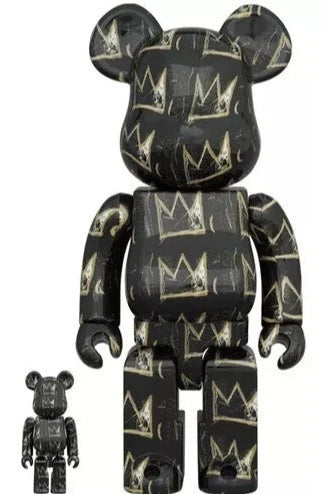 BE@RBRICK Jean-Michel Basquiat #8 100% and 400%