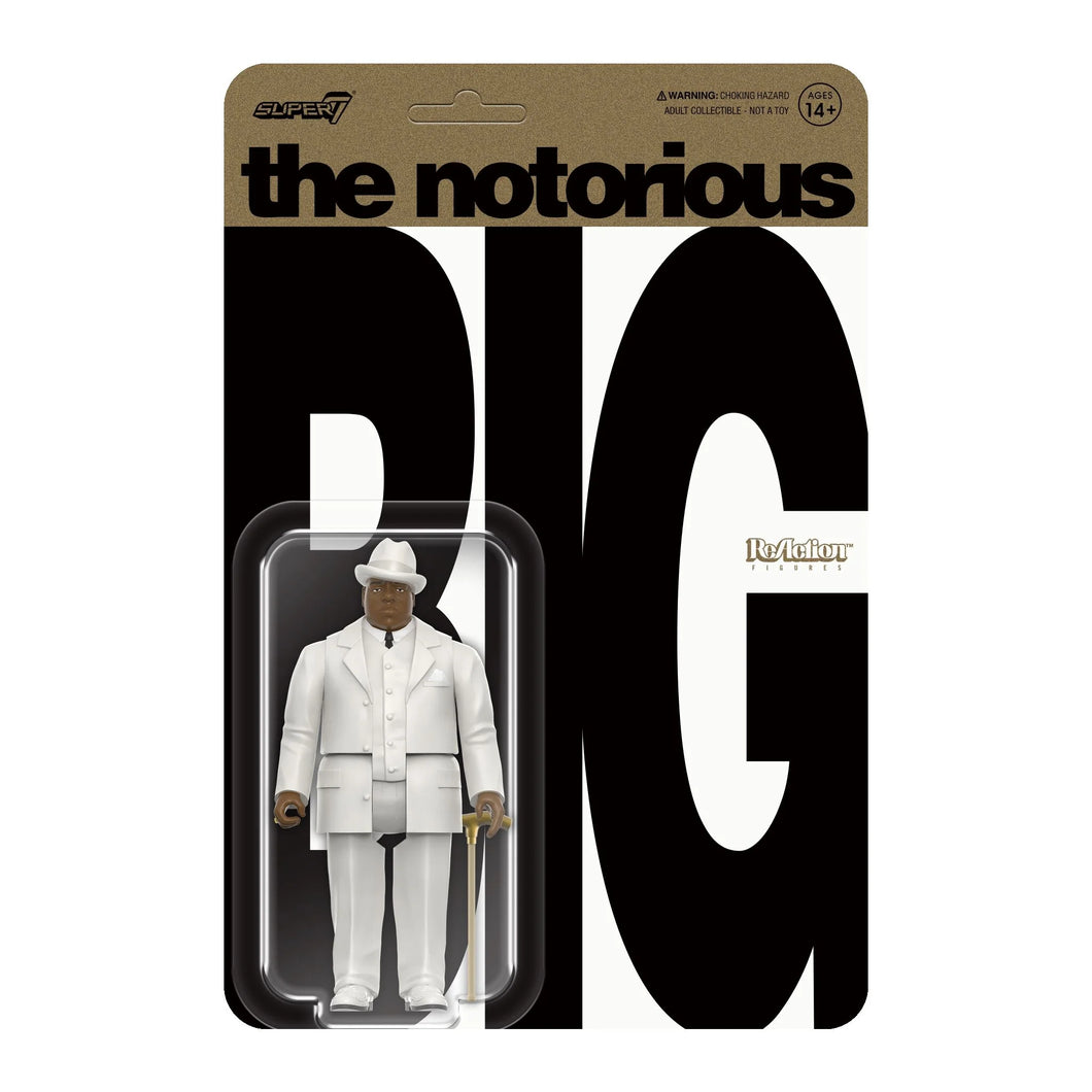 Super7 Notorious B.I.G. ReAction Figure Biggie in Suit