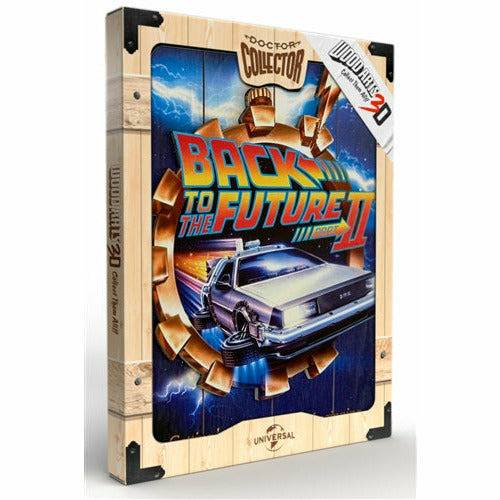 Back to the Future II Handing 3D Woodart