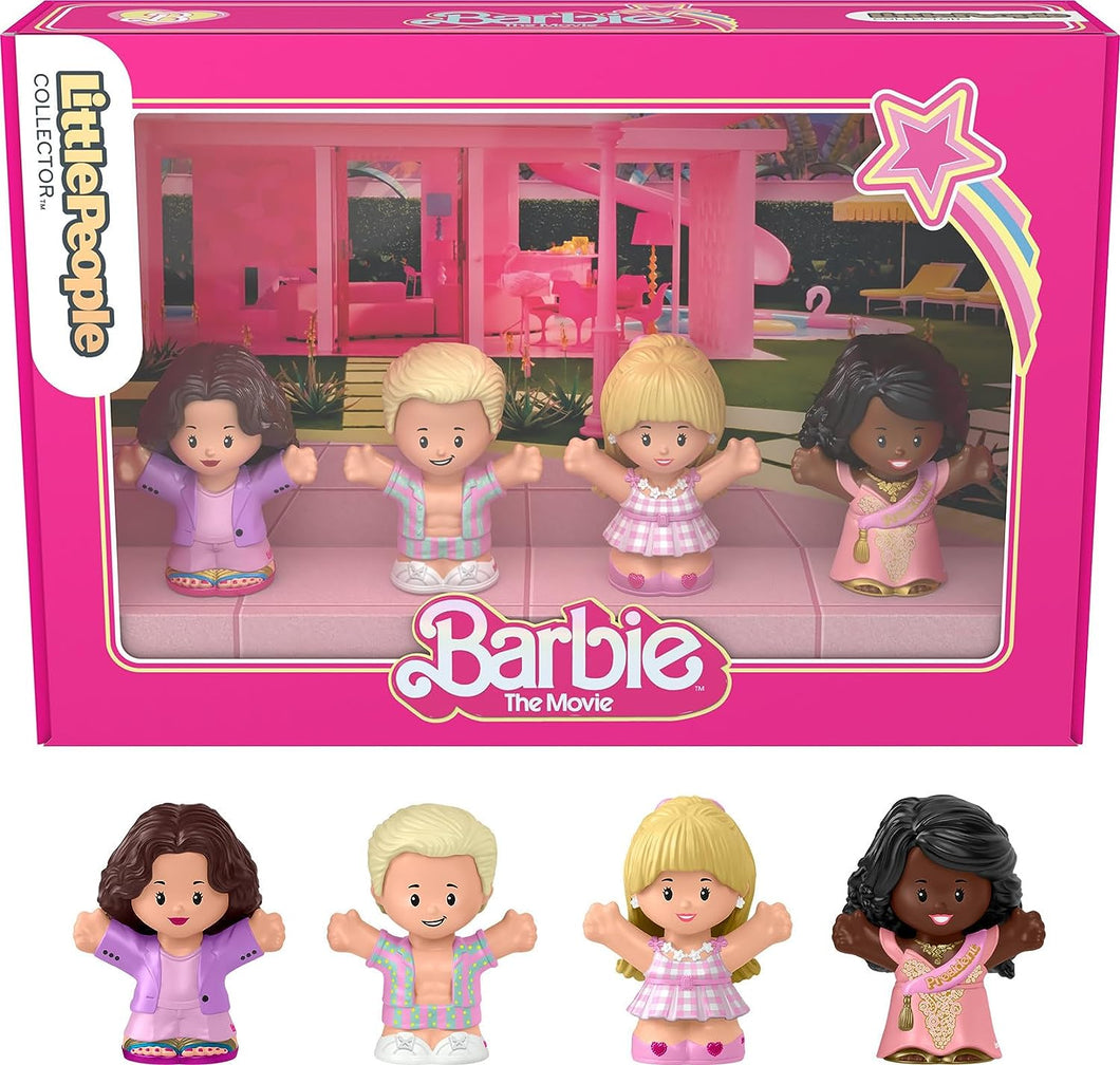 Little People: Barbie the Movie Collector 4 Pack Special Edition Set