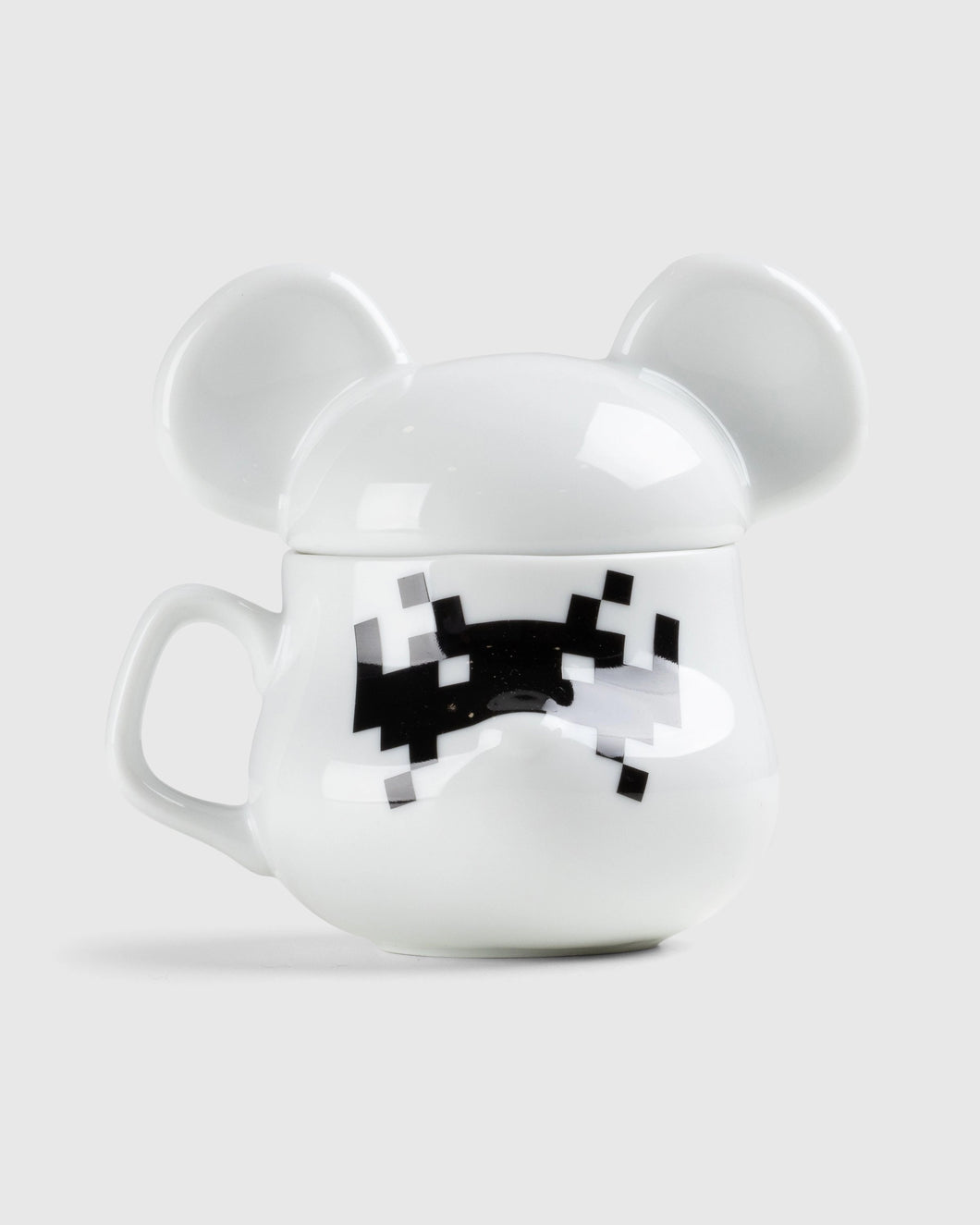 MEDICOM BE@RMUG Porcelain Mug - Space Invaders (RED)