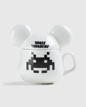 Load image into Gallery viewer, MEDICOM BE@RMUG Porcelain Mug - Space Invaders (RED)
