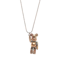 Load image into Gallery viewer, BE@RBRICK MASU BRASS NECKLACE 100%
