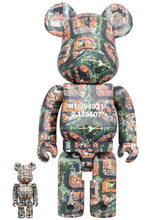 Load image into Gallery viewer, BE@RBRICK BENJAMIN GRANT OVERVIEW BARCELONA 400% + 100%
