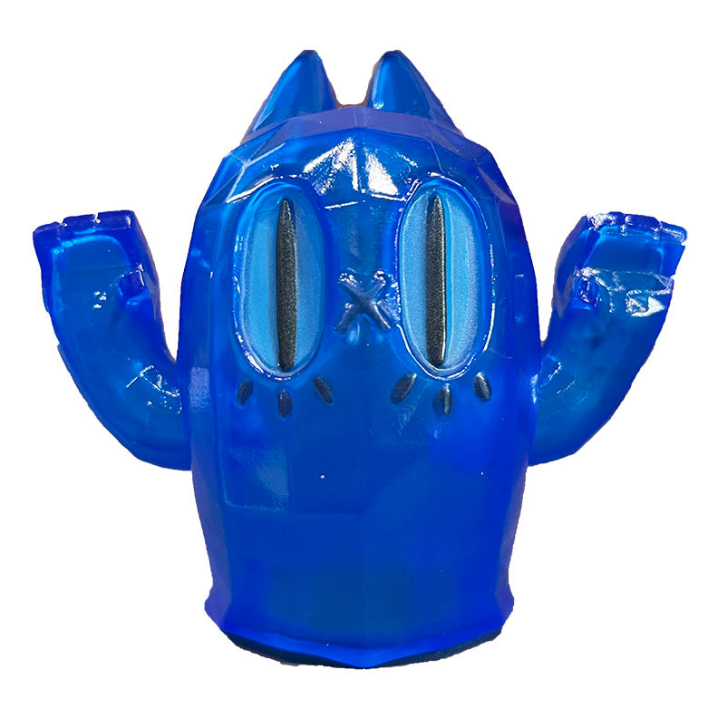 Ben the Ghost Cat Sofubi Figure (Blue)