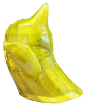 Load image into Gallery viewer, Ben the Ghost Cat Sofubi Figure (Yellow Jade)
