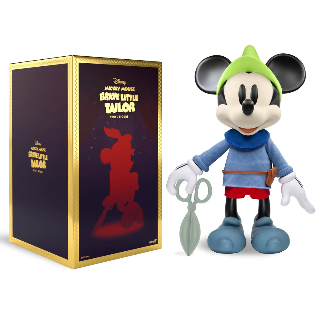 Super7 Disney Brave Little Tailor Mickey Mouse 16 inch Supersize Vinyl Figure