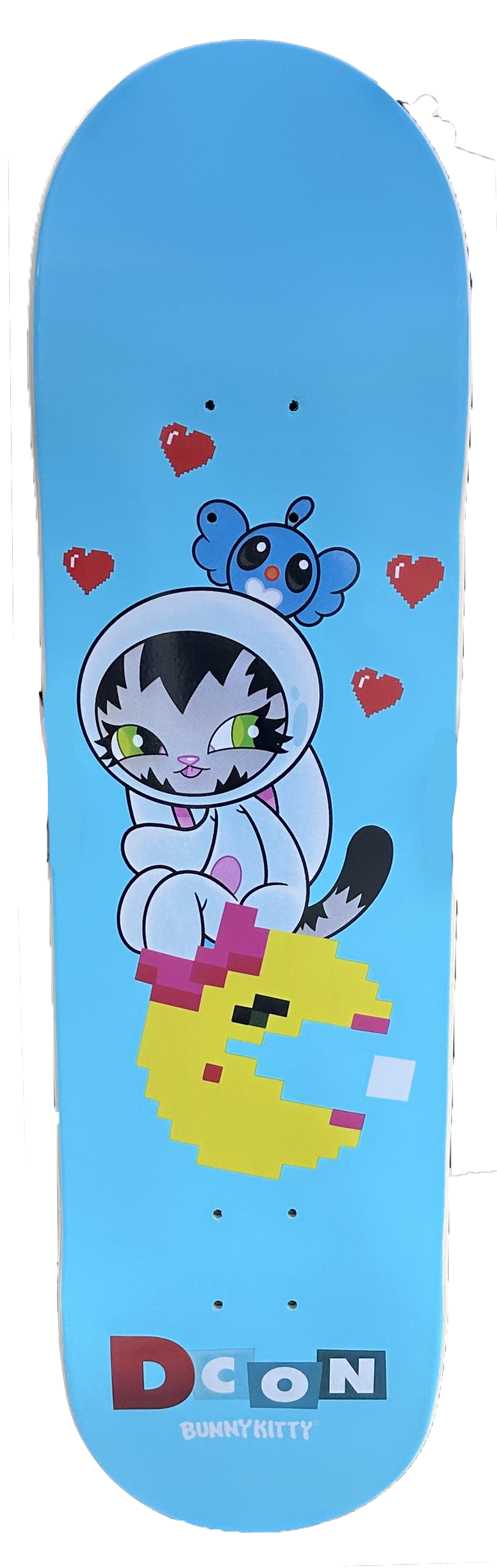 DCON Bunny Kitty Ms. Pac-man Skate Deck