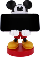 Load image into Gallery viewer, Cable Guys - Disney Mickey Mouse Gaming Accessories Holder &amp; Phone Holder for Most Controllers (Xbox, Play Station, Nintendo Switch) &amp; Phone
