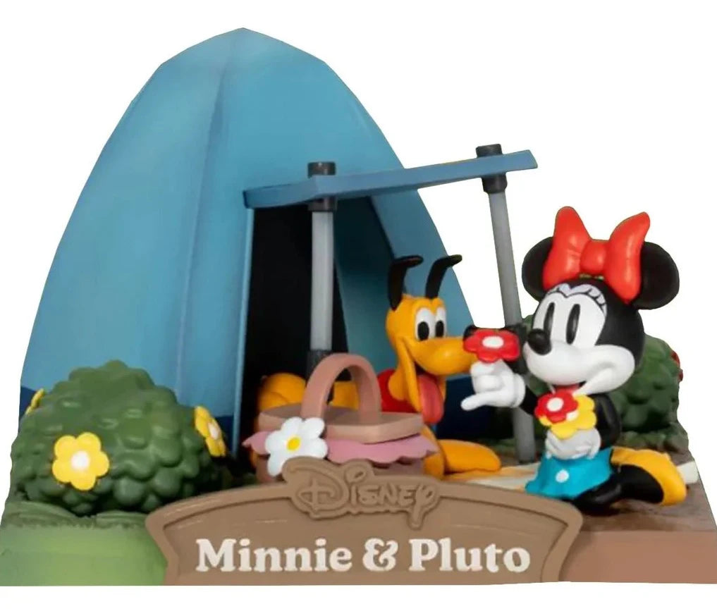 Beast Kingdom Disney Campsites - Minnie Mouse & Pluto