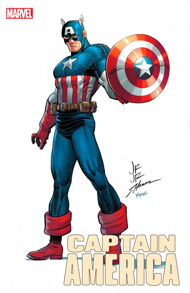 Captain America #1 Comic Book - John Romita Jr. Variant