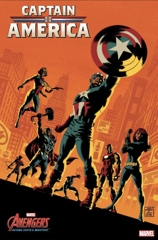 Captain America #1 Comic Book - Michael Cho Avengers Variant