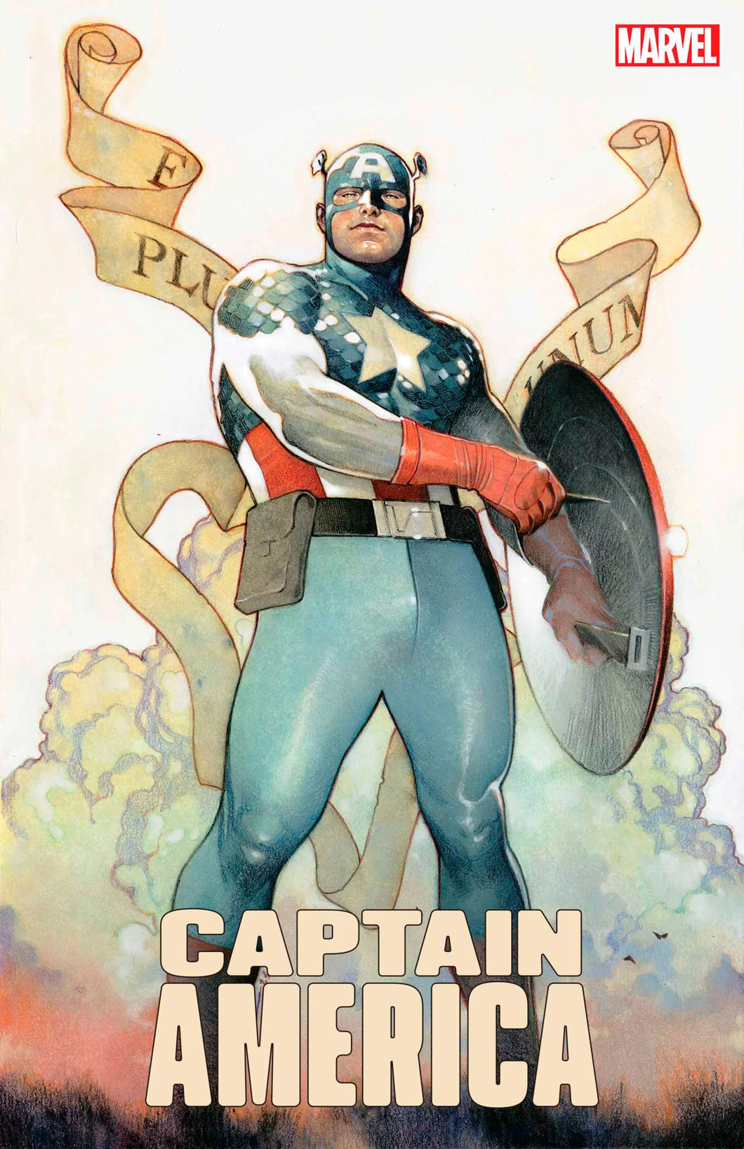 Captain America #1 Comic Book - Olivier Coipel Variant