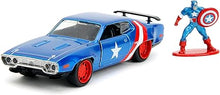 Load image into Gallery viewer, Jada Toys Marvel&#39;s Avengers Captain America &amp; 1972 Plymouth GTX
