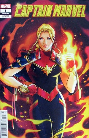 Captain Marvel #1 Comic Book - Bartel Variant
