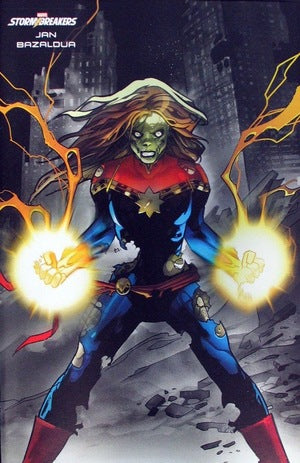 Captain Marvel #1 Comic Book - Bazaldua Variant