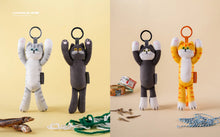 Load image into Gallery viewer, Cat Hug Plush Keychain Blind Box
