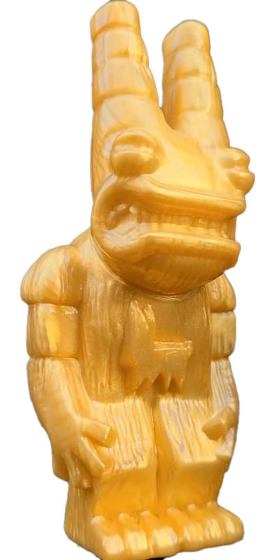 César Zanardi Tiki Cerrito Sofubi Figure (Gold)