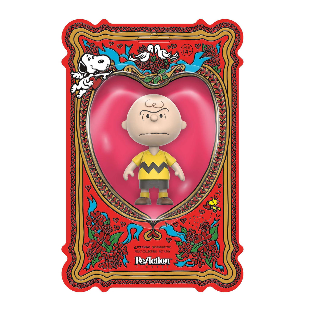 Super7 My Peanuts ReAction Figure - I Hate Valentine's Day Charlie Brown