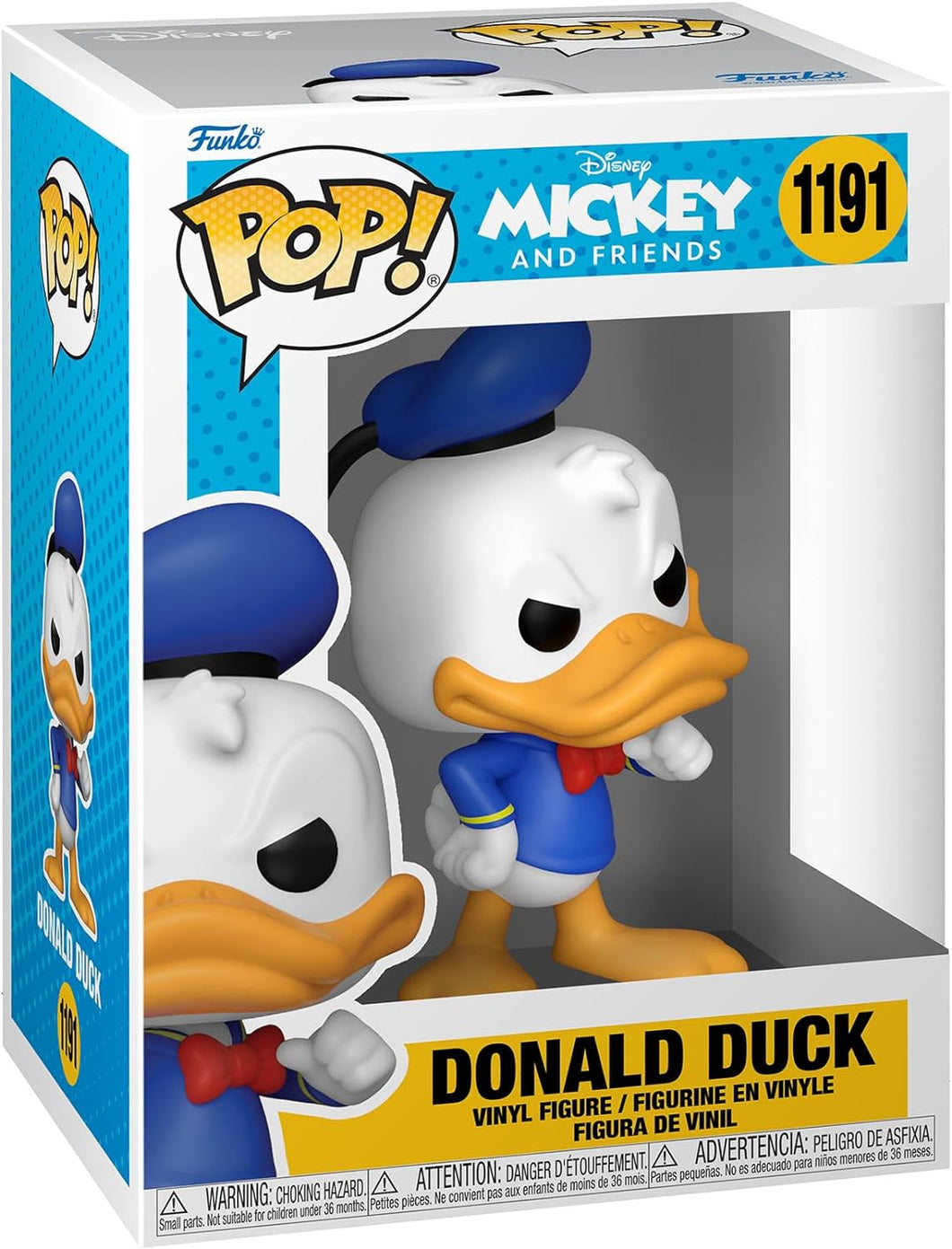 Funko Pop! 1191 Disney Classics Mickey and Friends - Donald Duck Figure