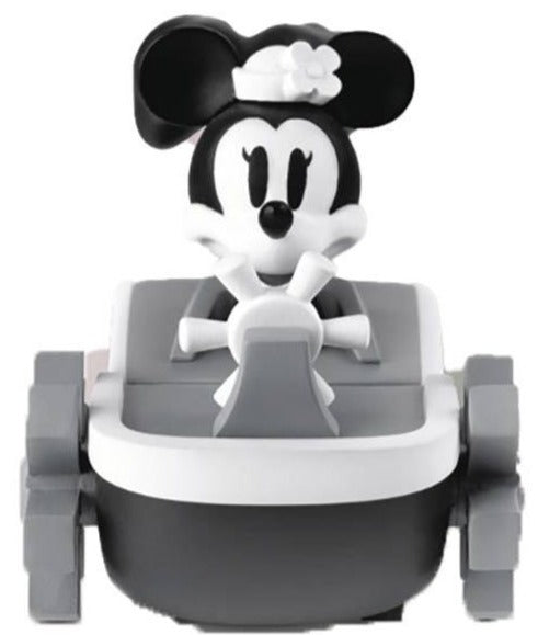 Disney 100 Classic Mickey Pull Back Car Series - Minnie (Black & White)