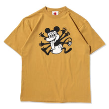 Load image into Gallery viewer, Punk Drunkers Crazy Mouse Shirt - Mustard
