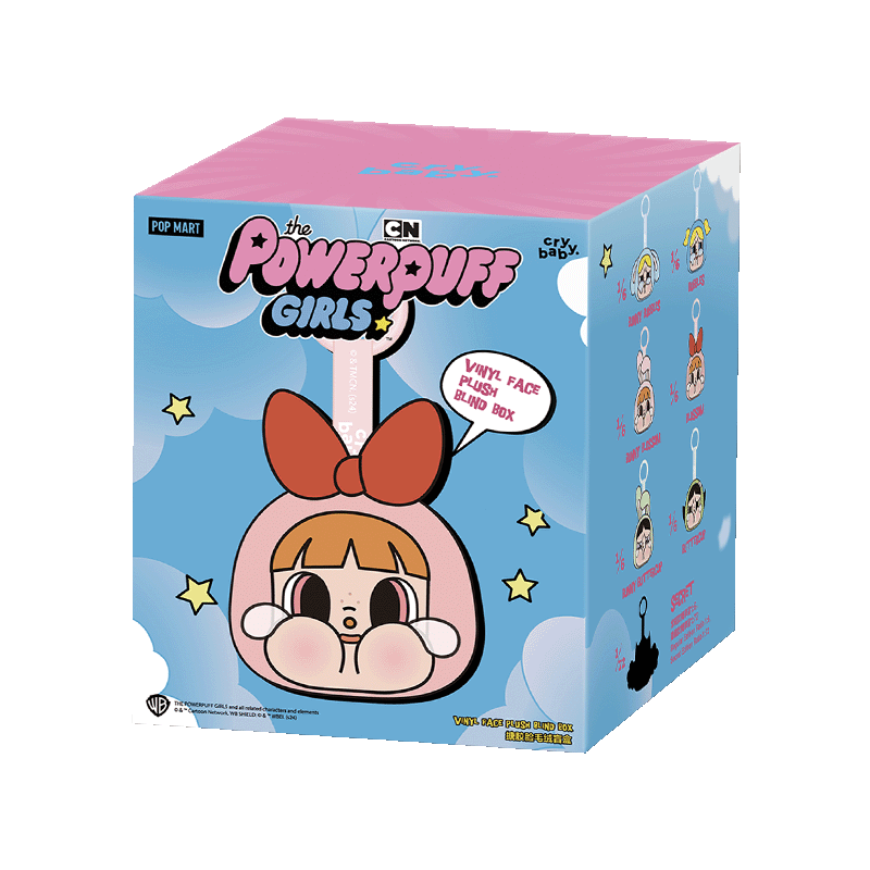 Pop Mart Official Crybaby Powerpuff Girls Vinyl Face Blind Box