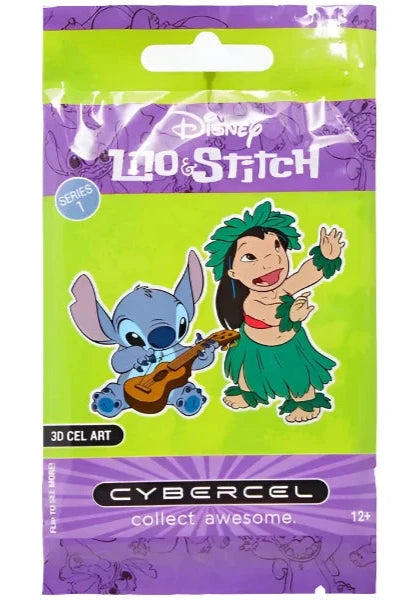 Cybercel Disney Lilo & Stitch 3D Cel Art Trading Card