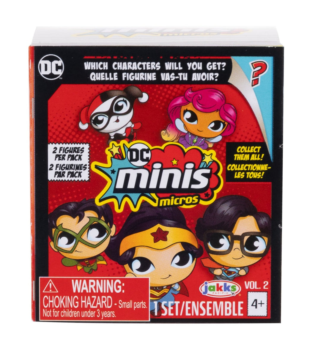 Jakks Pacific DC Minis Micros Vol. 2 Blind Box