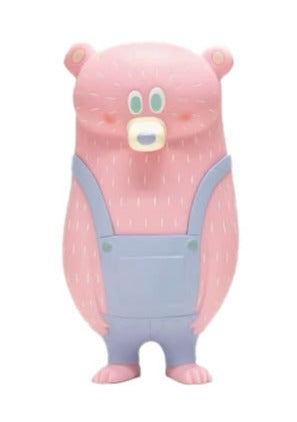 DCON23 How2work BG Bear Sofubi Figure (Pink Colorway)