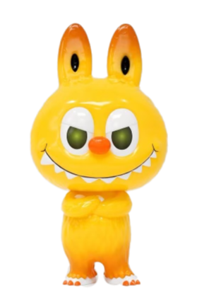DCON23 How2work Cowawa Sofubi Figure (Yellow Colorway)