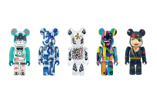 DesignerCon Artist Series 3 BE@RBRICK set 100% DCON 2021