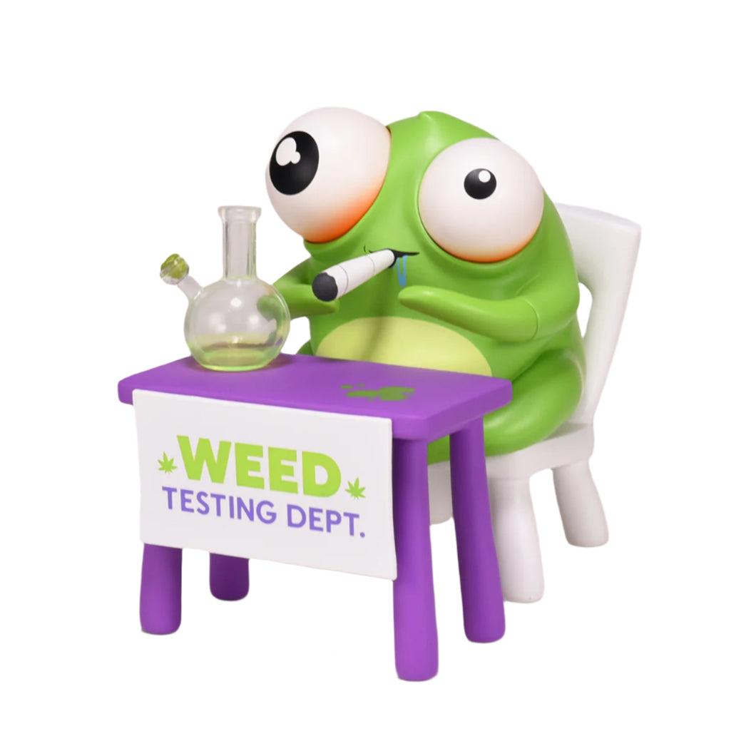 Dead Zebra Weed Testing Department Vinyl Figure