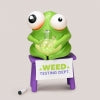 Load image into Gallery viewer, Weed Testing Department Vinyl Figure
