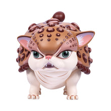 Load image into Gallery viewer, Mab Graves Dinokitties AnCATylosaurus Persimmon Orange Vinyl Figure
