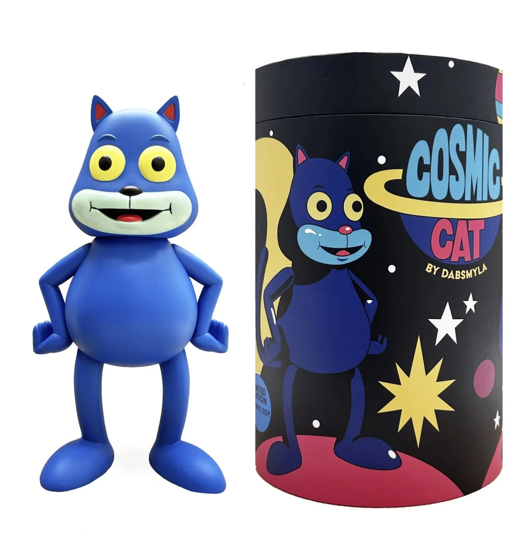 Dabs & Myla Cosmic Cat Figure (Blue)