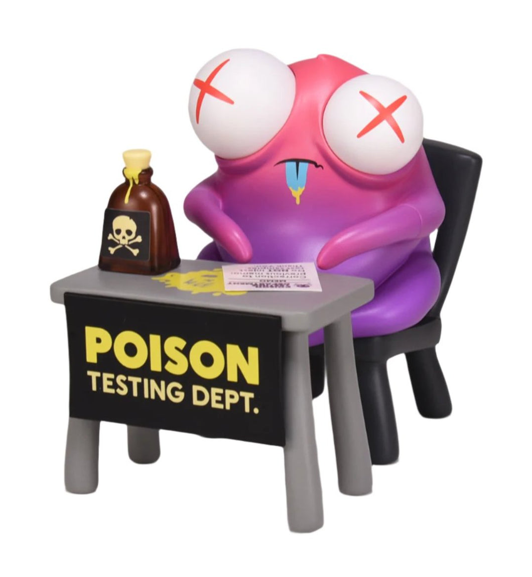 Dead Zebra Poison Testing Department Vinyl Figure