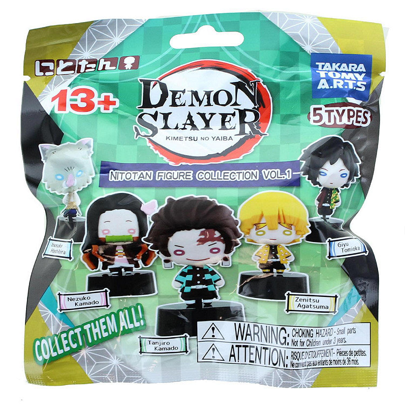 Takara Tomy Demon Slayer Nitotan Mini Fig Mystery Blind Bag