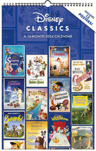 Load image into Gallery viewer, Disney Classic Posters Oversized Poster Calendar 2024
