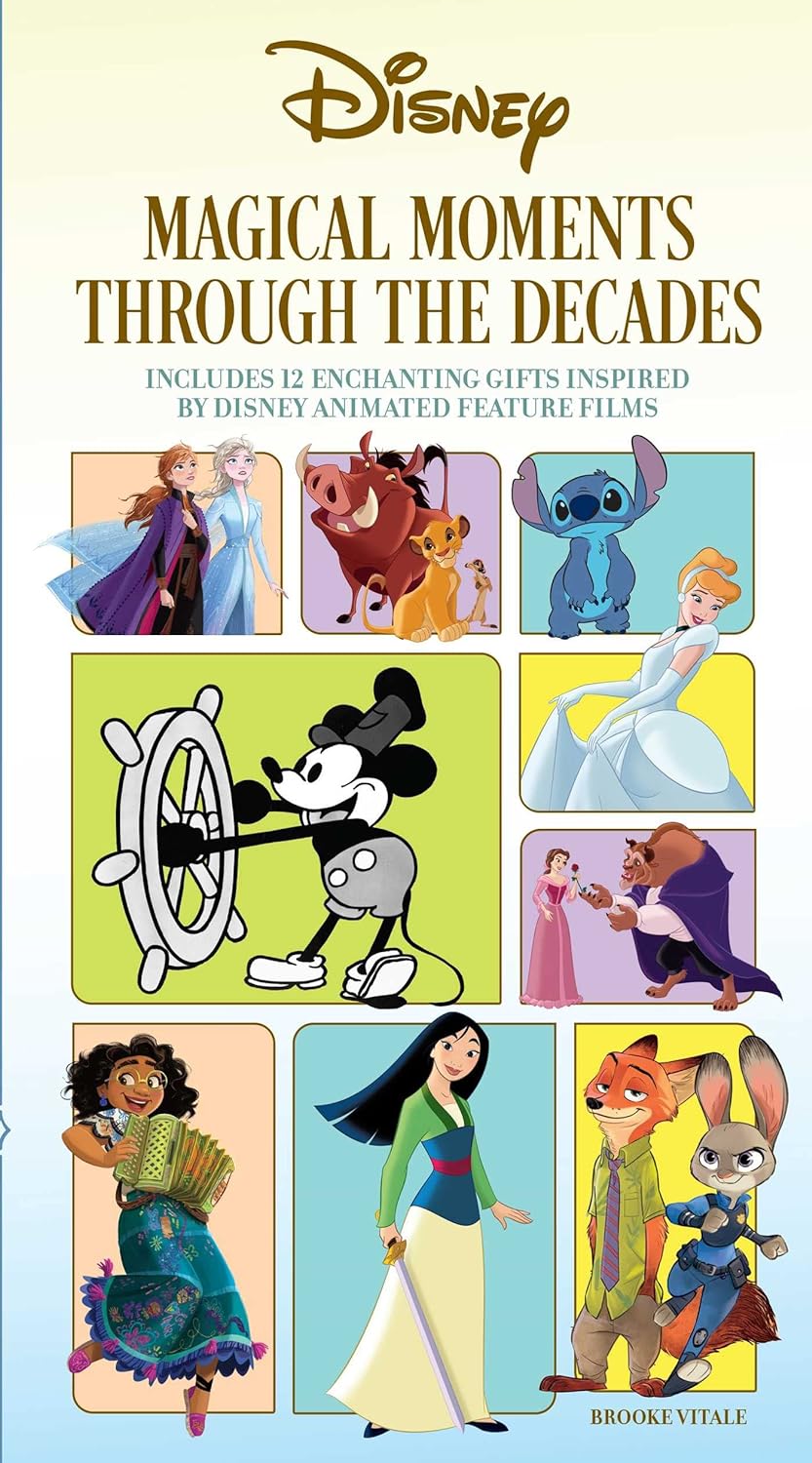 Disney Magical Moments Through the Decades Book (Hardcover)