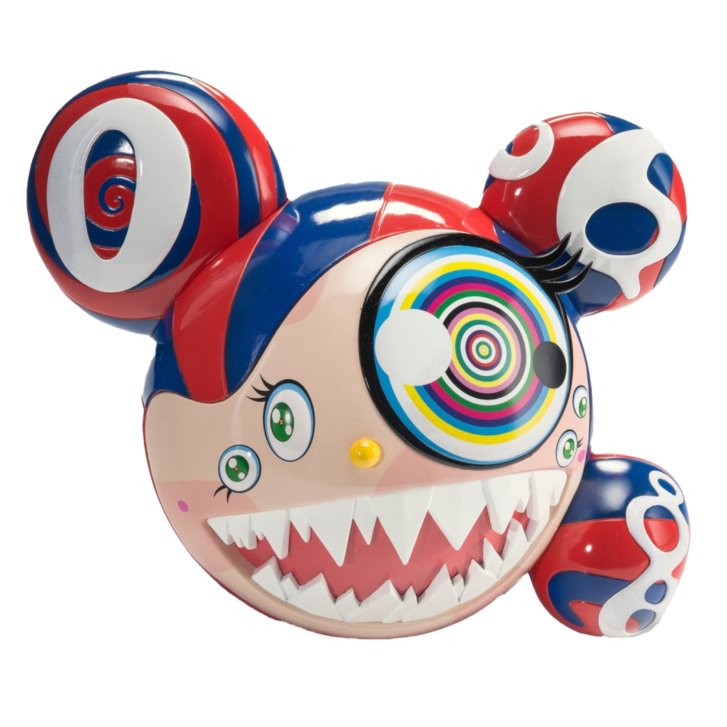 Takashi Murakami Mr. Dob Figure (Blue) – 3DRetro