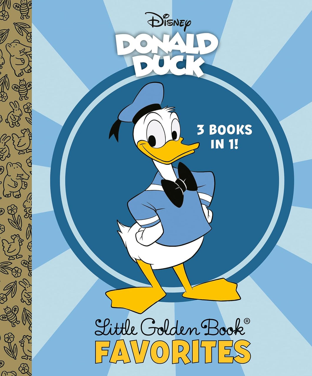 Disney Donald Duck 3-in-1 Little Golden Book